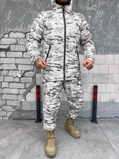 Тактический зимний теплый военный комплект Warewolf ( Куртка + Штаны ), Камуфляж: Мультикам, Размер: L - изображение 2