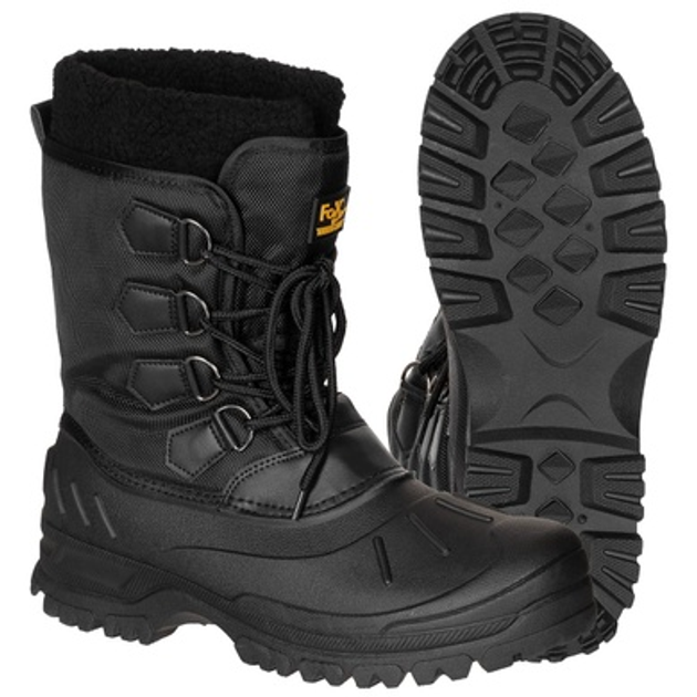 Зимние ботинки Fox Outdoor Thermo Boots Black 42 (270 мм) - изображение 1