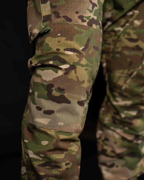 Тактичні штани "Солдат" мультикам 2XL - изображение 2