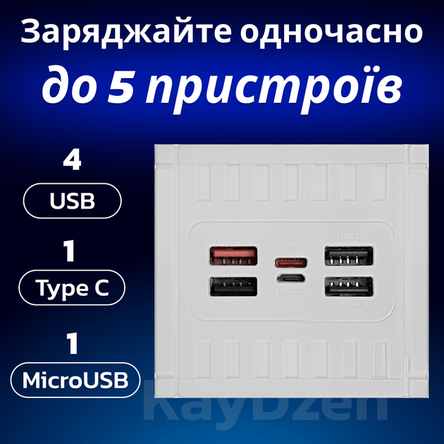 УМБ Andowl Q-CD4000 40000 mAh QC3.0 PD30W White (1050-45b) - зображення 7