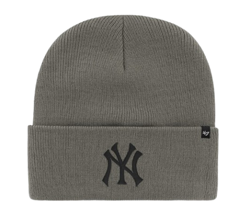 Шапка 47 Brand Mlb New York Yankees Haymaker (B-HYMKR17ACE-DYA) темно-сірий - зображення 3