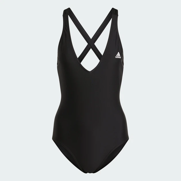 Купальник слитный женский Adidas 3S Spw Suit IB7705 42 Black (4066761561521) - изображение 5
