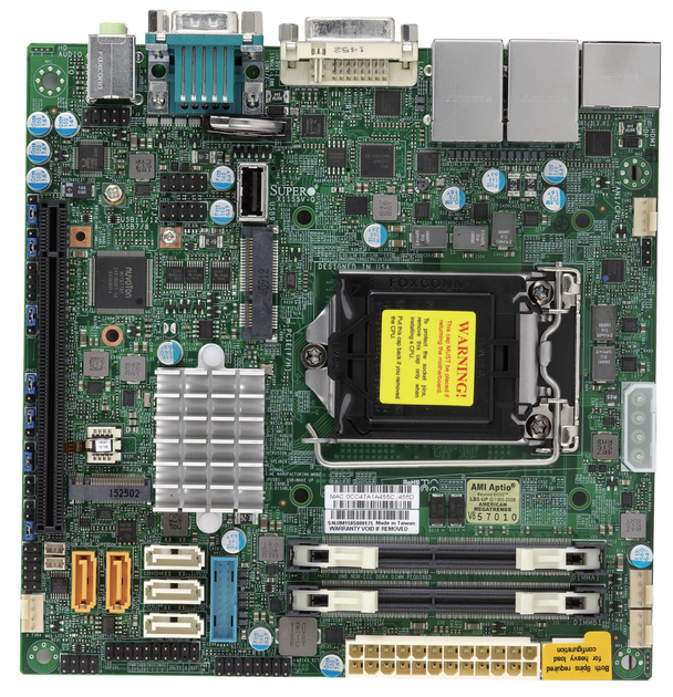 Płyta główna Supermicro MBD-X11SSV-Q-O (s1151, Intel Q170, PCI-Ex16) - obraz 1