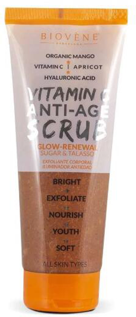 Скраб для тіла Biovene Vitamin C Anti-Age Scrub Glow Renewal 250 мл (8436575095097) - зображення 1