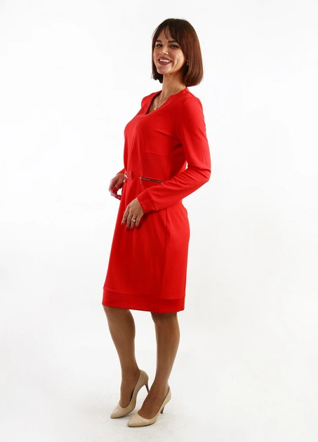 Сукня жіноча Zemal 50 Кораловий (NLS-9903-Coral) - Фото 2 Сукня жіноча Zemal 50 Кораловий (NLS-9903-Coral) - изображение 2