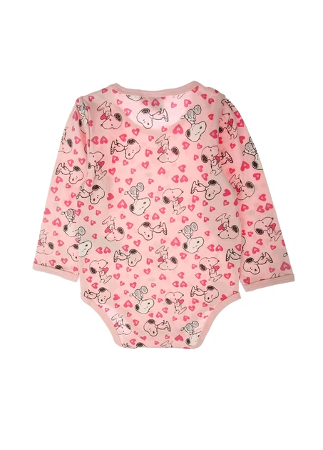 Боди Peanuts 92см Розовый (GDG-1253-28-Pink) - Фото 3 Боди Peanuts 92см Розовый (GDG-1253-28-Pink) - изображение 3