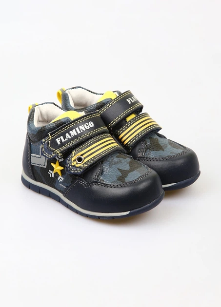 Черевики для хлопчика Flamingo 21 Синій (PK-91B-XY-1148-Navy-blue) - Фото 1 Черевики для хлопчика Flamingo 21 Синій (PK-91B-XY-1148-Navy-blue) - зображення 1