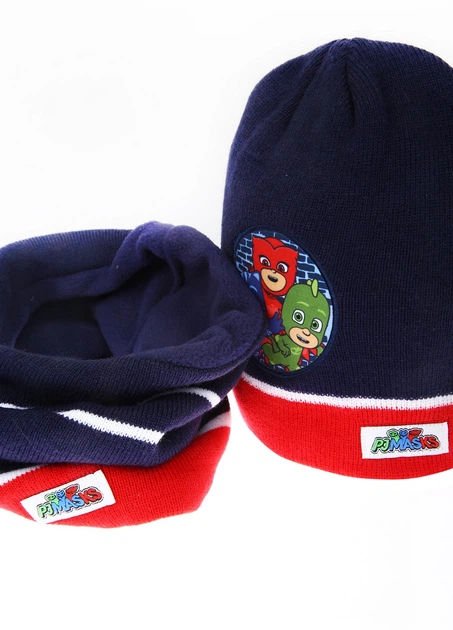 Шапка PJMASKS 52см Синий (GDG-W16PSP6-Navy-blue) - Фото 3 Шапка PJMASKS 52см Синий (GDG-W16PSP6-Navy-blue) - изображение 3