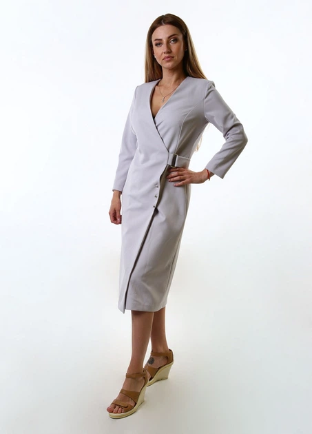 Платье inDresser XS Серый (IN-F0281В009У-Gray) - изображение 2