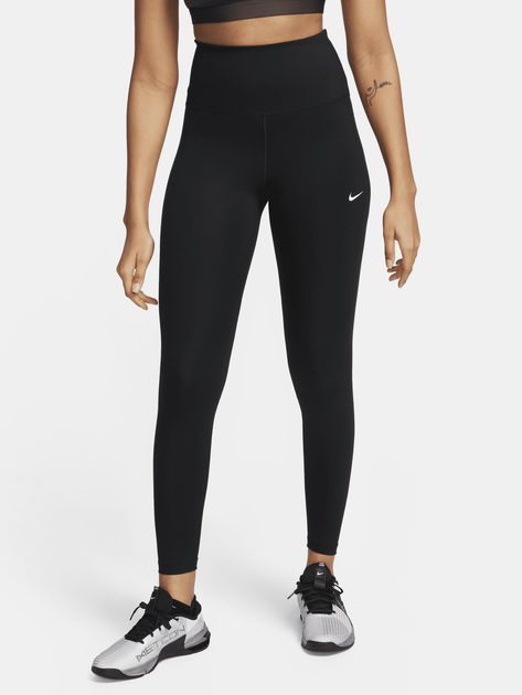 Nike One Iron Grey/Heather/White DD0252-068 Women's Mid-Rise Leggings XS $60