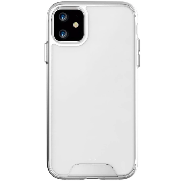 Чехол TPU Space Case Transparent для Apple Айфон 11 , прозрачный силиконовый кейс - Фото 4 Чехол TPU Space Case Transparent для Apple Айфон 11 , прозрачный силиконовый кейс - изображение 4