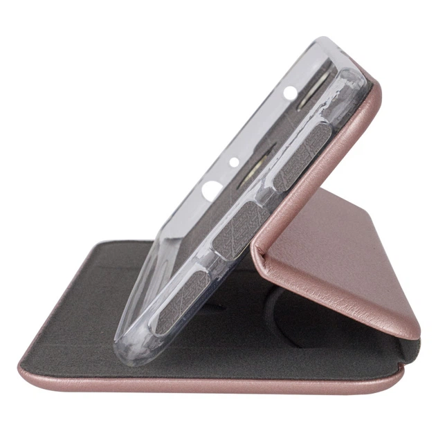 Шкіряний чохол-книжка Classy для Xiaomi Redmi Note 8 / Note 8 2021 Rose Gold - Фото 2 Шкіряний чохол-книжка Classy для Xiaomi Redmi Note 8 / Note 8 2021 Rose Gold - изображение 2