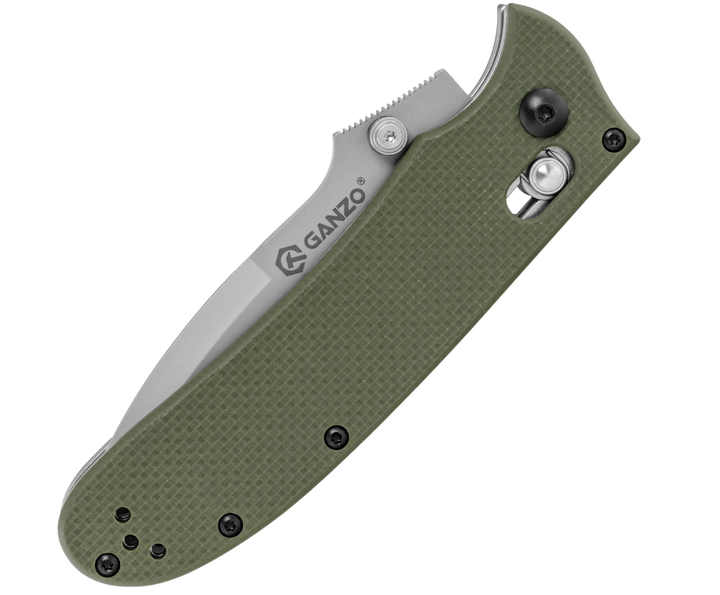 Складной Нож Ganzo G704 Army Олива G704-GR - изображение 4