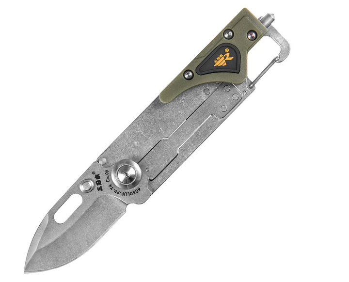 Мультитул Карманный Нож Sanrenmu 6050LUF-PP-T4 Зеленый K126N - изображение 1