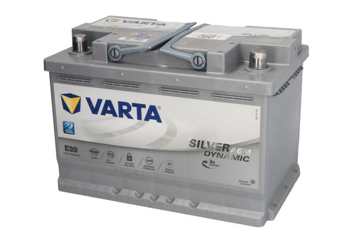Автомобильный аккумулятор VARTA 70А/ч Silver Dynamic AGM E39 (570901076 ...