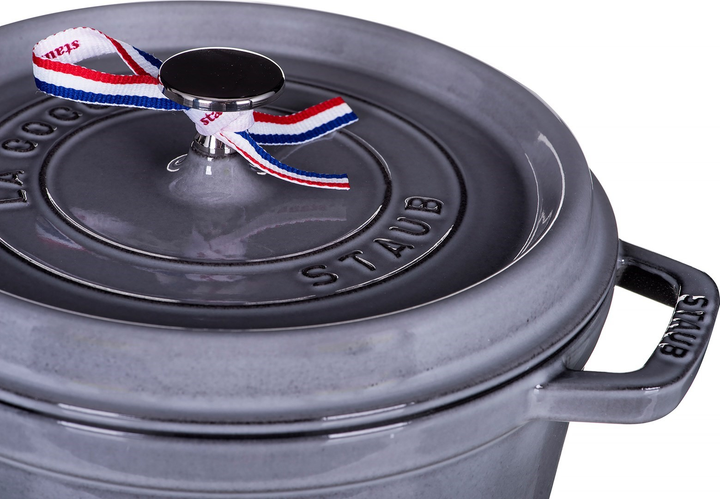 Каструля чавунна Staub La Cocotte Сірий графіт 3.8 л (40500-246-0) - зображення 3