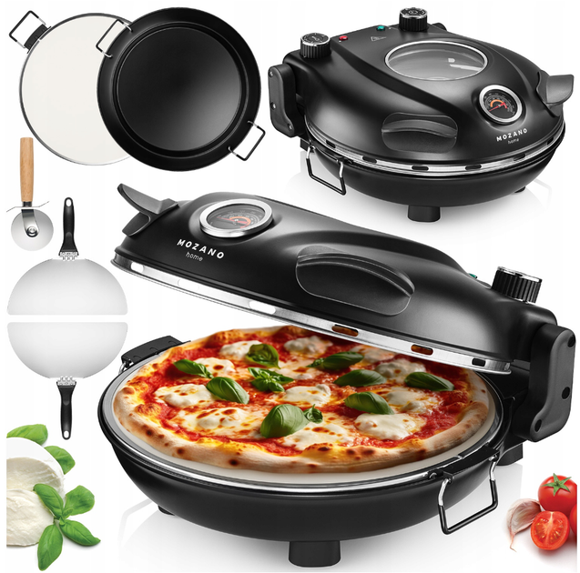 Каменная печь для пиццы Mozano Pizzalicious 1200W - Фото 1 Каменная печь для пиццы Mozano Pizzalicious 1200W - изображение 1