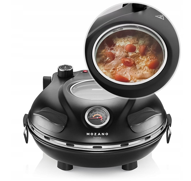 Каменная печь для пиццы Mozano Pizzalicious 1200W - Фото 8 Каменная печь для пиццы Mozano Pizzalicious 1200W - изображение 8