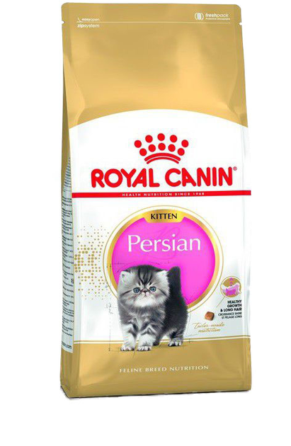 Sucha karma Royal Canin Persian Kitten dla kociąt rasy perskiej 2 kg (3182550721219) - obraz 1
