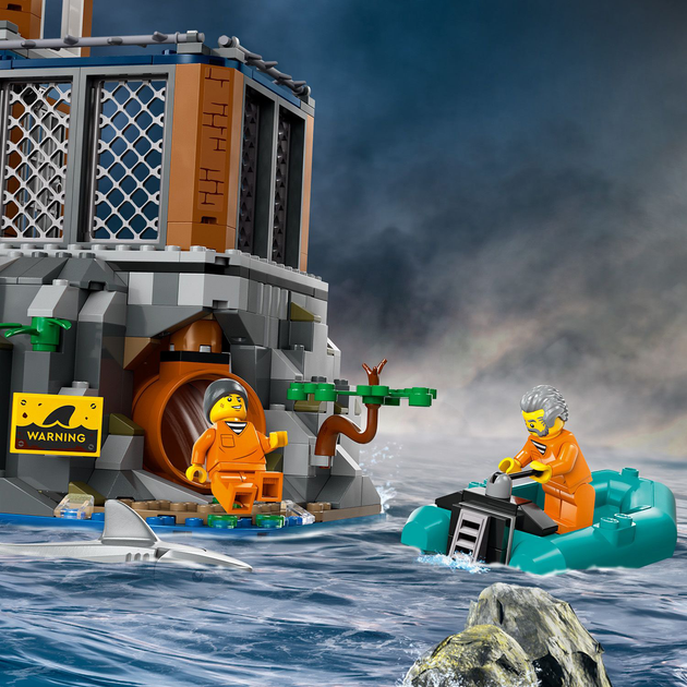 Zestaw klocków LEGO City Policja z Więziennej Wyspy 980 elementów (60419) - obraz 8