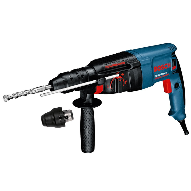 Перфоратор Bosch Professional GBH 2-26 DFR + сменный патрон + чемодан (0611254768) - изображение 2