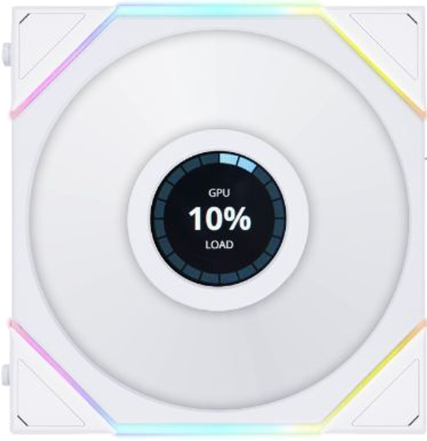 Вентилятор Lian Li Reverse TL LCD 120-1 White (G99.12RTLLCD1W.00) - изображение 1