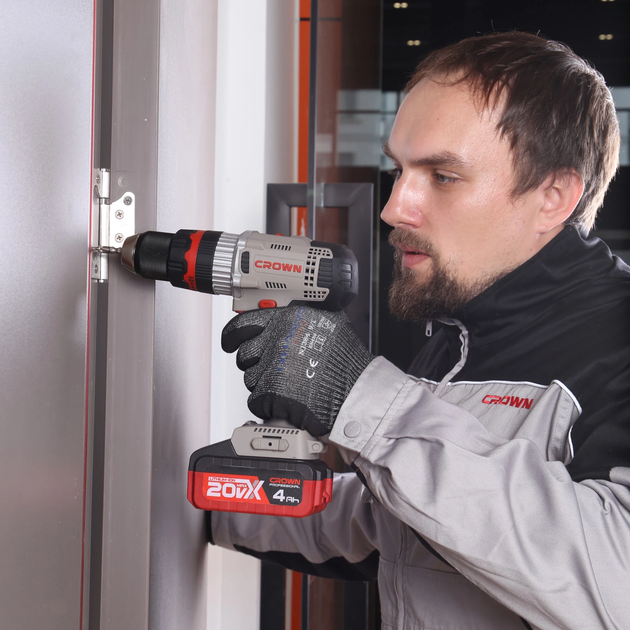 Аккумуляторная ударная дрель CROWN CT21075HMX - Фото 4 Аккумуляторная ударная дрель CROWN CT21075HMX - изображение 4