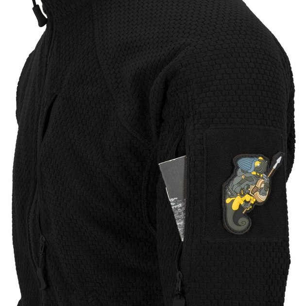 Куртка тактична Helikon-Tex флісова Alpha Tactical Jacket Grid Fleece L Black (BL-ALT-FG-01-B05-L) - Фото 5 Куртка тактична Helikon-Tex флісова Alpha Tactical Jacket Grid Fleece L Black (BL-ALT-FG-01-B05-L) - изображение 5