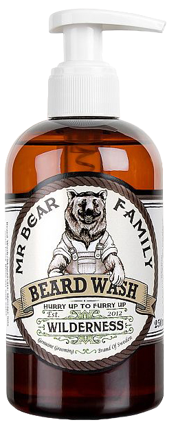 Мило для бороди Mr Bear Family Wilderness Beard Wash 250 мл (7350084610019) - зображення 1