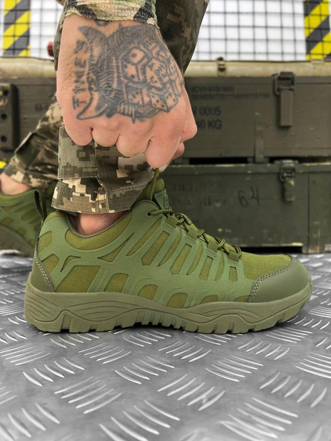 Тактичні кросівки АК Tactical Shoes Olive 42 - зображення 1