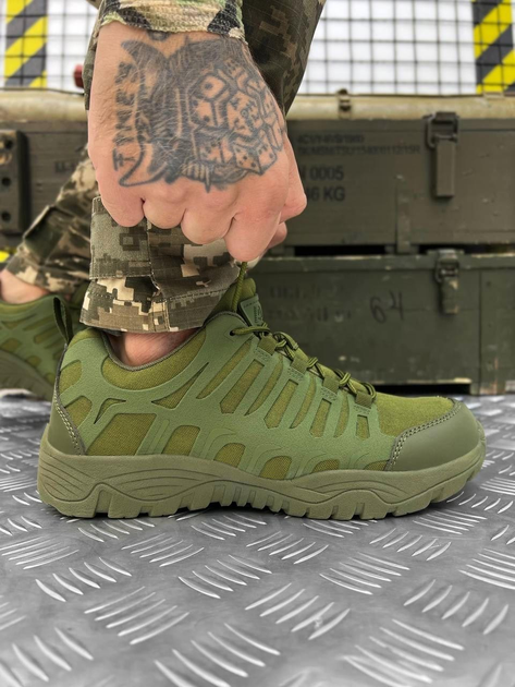 Тактические кроссовки АК Tactical Shoes Olive 43 - изображение 1