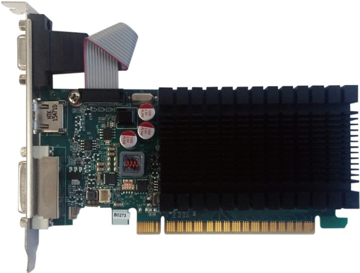Karta graficzna Manli PCI-Ex GeForce GT710 LP 2GB DDR3 (64bit) (954/1600) (DVI-D Dual-link, HDMI, VGA) (N308GT7100F2620) - obraz 1