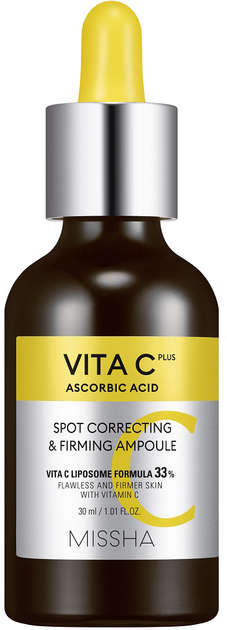 Serum do twarzy Missha Vita C Plus Spot Correcting & Firming Ampoule ujędrniająco-rozjaśniające z witaminą C 30 ml (8809747923571) - obraz 1