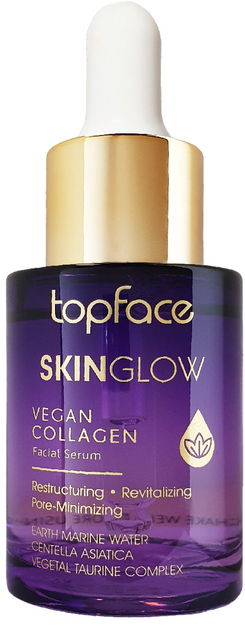 Serum do twarzy Topface Skinglow Vegan Collagen wegańskie kolagenowe 30 ml (8681217250604) - obraz 1