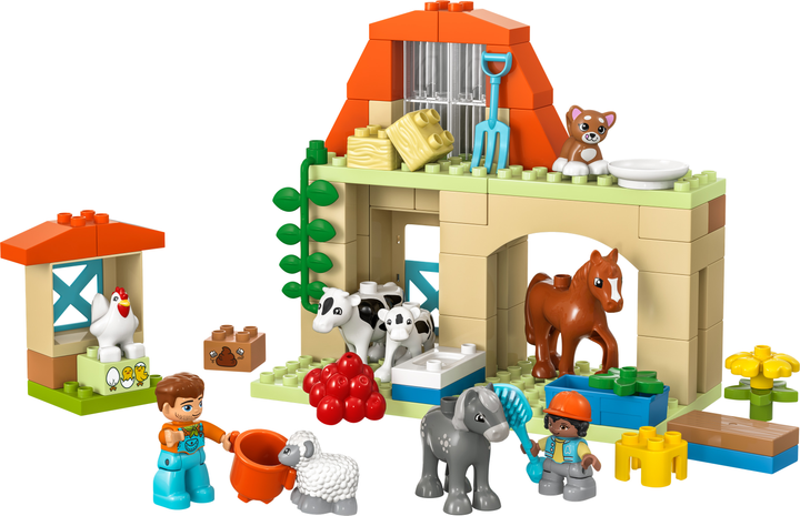 Конструктор LEGO DUPLO Town Догляд за тваринами на фермі 74 деталей (10416) - зображення 4