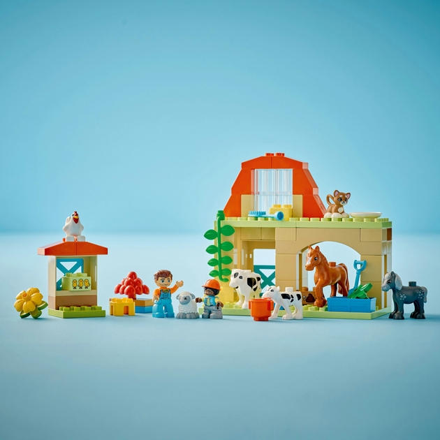 Конструктор LEGO DUPLO Town Догляд за тваринами на фермі 74 деталей (10416) - зображення 10