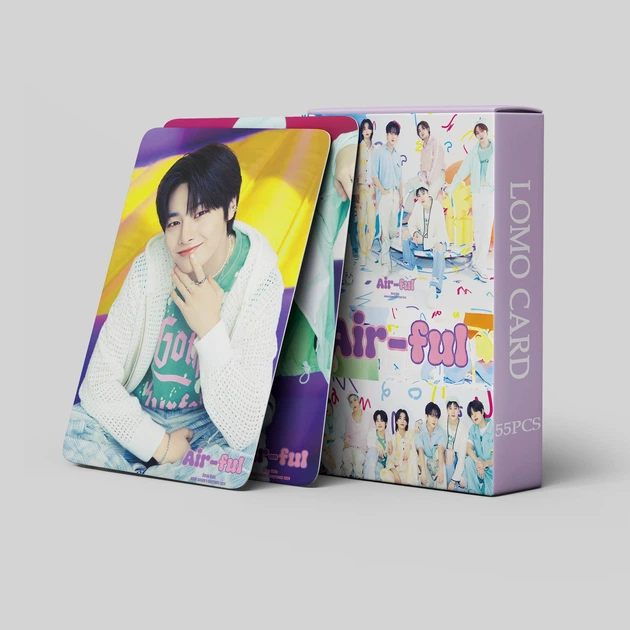 Фотокарточки K-POP lomo card карточки Stray Kids - Air ful - 55 шт - изображение 4