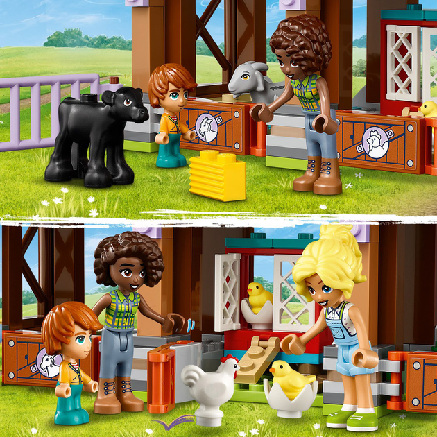 Конструктор LEGO Friends Притулок для сільськогосподарських тварин 489 деталей (42617) - зображення 7