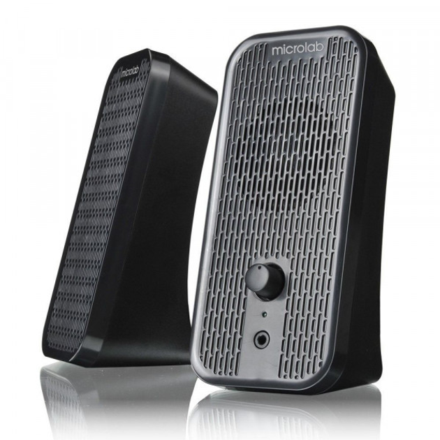 Акустическая система 2.0 Microlab B-55 1Вт USB питание черная – фото ...