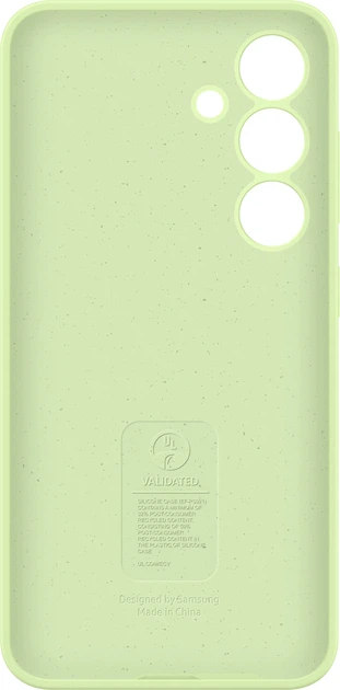 Etui Samsung Silicone Case do Samsung Galaxy S24 Light Green (8806095426884) - obraz 2