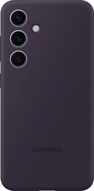 Etui Samsung Silicone Case do Samsung Galaxy S24 Dark Violet (8806095426907) - obraz 3