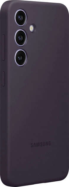 Etui Samsung Silicone Case do Samsung Galaxy S24 Dark Violet (8806095426907) - obraz 4
