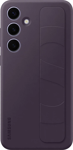 Панель Samsung Standing Grip Case для Samsung Galaxy S24+ Dark Violet (8806095365701) - зображення 2