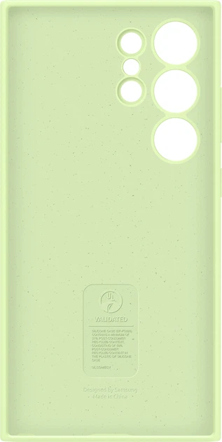 Панель Samsung Silicone Case для Samsung Galaxy S24 Ultra Light Green (8806095426808) - зображення 2