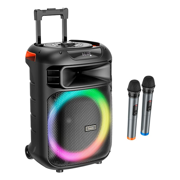 Акустика-караоке HOCO Winner беспроводной dual-mic outdoor BT speaker ...