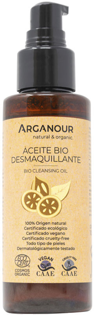 Olejek arganowy do twarzy Arganour Aceite Bio Desmaquillante 100 ml (8435438600867) - obraz 1
