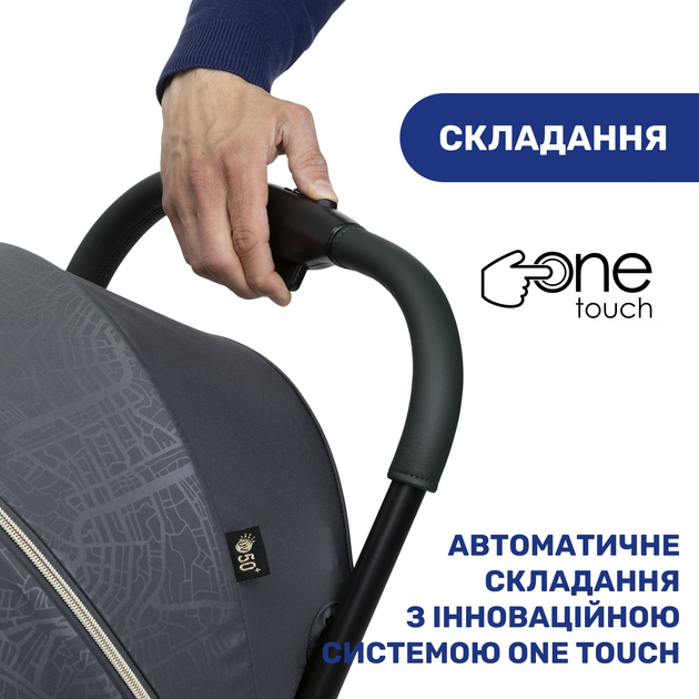 Прогулочная коляска Chicco Goody Plus City Map Re-Lux (79877.57) - изображение 5