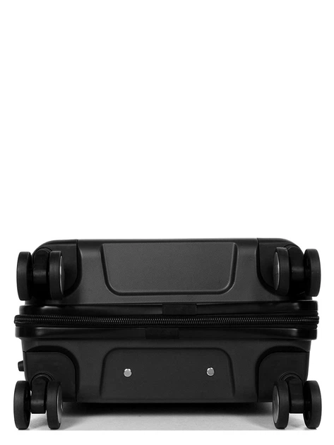 Чемодан пластиковый MADISSON 33703 малый 55 см черный Mp00149 - изображение 7