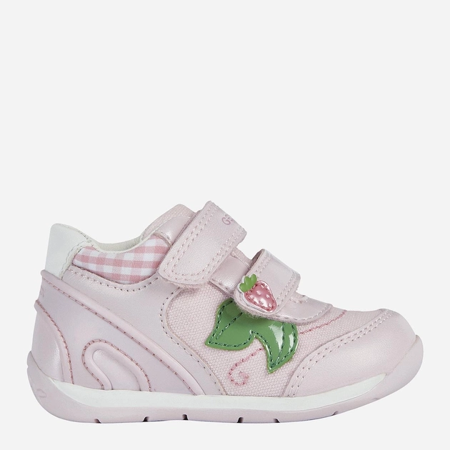 Buty sportowe dziecięce dla dziewczynki na rzepy Geox B020AA-05410-C8004 21 Różowe (8054730396010) - obraz 1