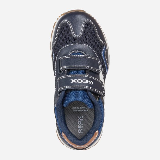 Дитячі кросівки для хлопчика Geox J0415A-014BU-C4002 32 Темно-сині з білим (8054730969016) - зображення 4